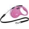 Pink Flexi Dog Extendable Lead