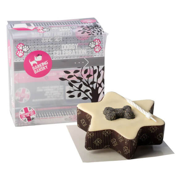 Barking Bakery Star Birthday Dog Cake
