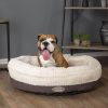Scruffs Ellen Donut Dog Bed Grey