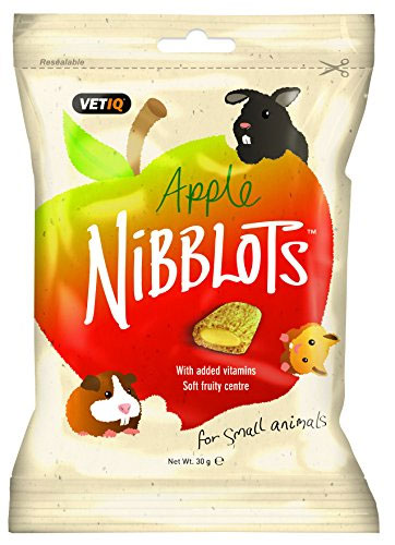 VetIQ Nibblots Small Animal Treats 30g - APPLE