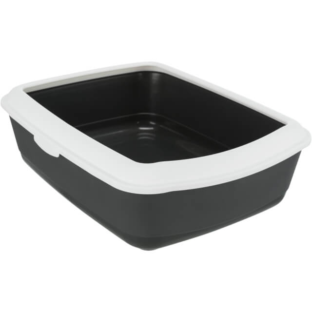 Trixie Classic Litter Tray Dark Grey¦White