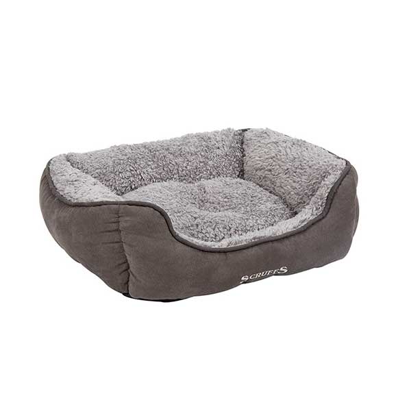 Scruffs Cosy Box Dog Bed Grey