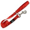 Ancol Soho Red Star Nylon Dog Lead