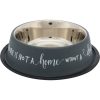 Trixie Stainless Steel Bowl Grey