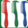 Haas Horse Mane Comb Green