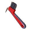 Two Tone Hoof Pick Red Grey