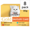 GOURMET-Gold-Savoury-Cake-Cat-Tin-Wet-Food-x8-85g