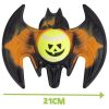 Smart Choice Halloween Rubber Barbaric Bat & Tennis Ball Dog Toy